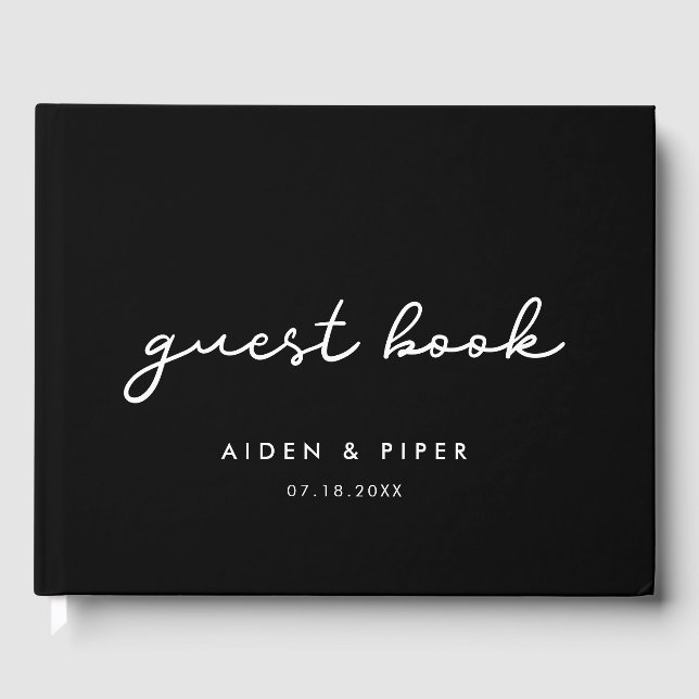 Libro De Visitas Boda simple (Anverso)