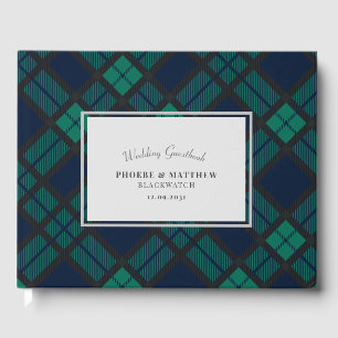 Libro De Visitas Boda Tartan Clan Black Watch