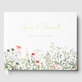 Libro De Visitas Boda Wildflower Meadow