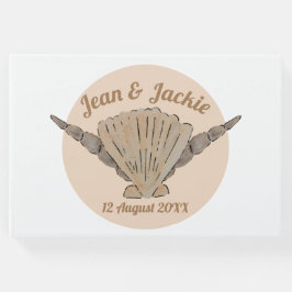 Libro De Visitas Bodas de playa Maravillas de acuarela