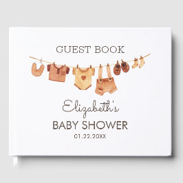 Libro De Visitas Boho Baby Clothes Baby Shower