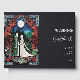 Libro De Visitas Boho Boda
