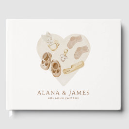 Libro De Visitas Boho Nursery Moda Baby Shower Guest Book