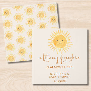 Libro De Visitas Boho Un pequeño rayo de luz solar Baby Shower