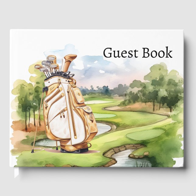 Libro De Visitas Bolsa de golf (Anverso)