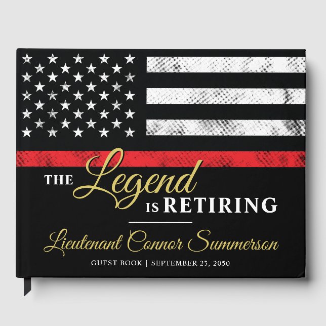 Libro De Visitas Bombero del Departamento de Bomberos de Retiro (Anverso)