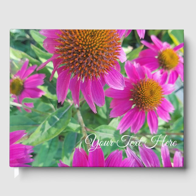 Libro De Visitas Bonito en rosa (Anverso)