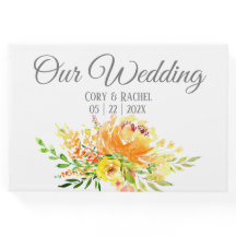 Bonito Summer Bouquet Boda Guestbook