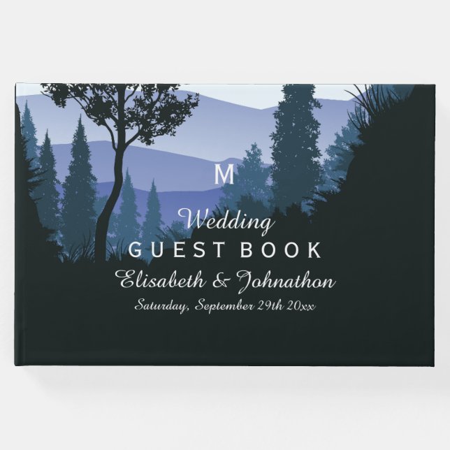 Libro De Visitas Bosque de bosques azules, Boda ruso (Anverso)