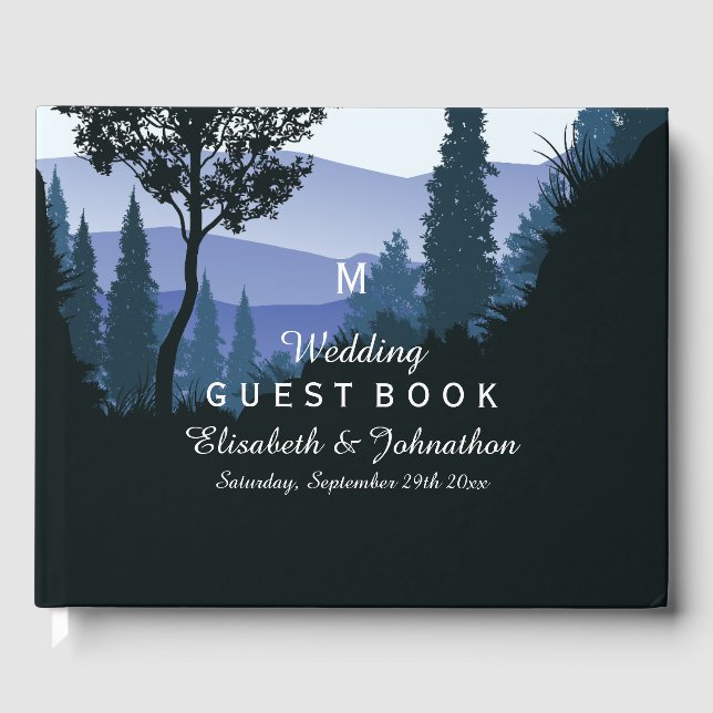 Libro De Visitas Bosque de bosques azules, Boda ruso (Anverso)