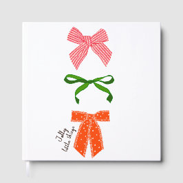 Libro De Visitas Bow Jolly Little Things Navidad 