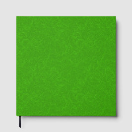 Libro De Visitas Bright green textured surface  swirling pattern