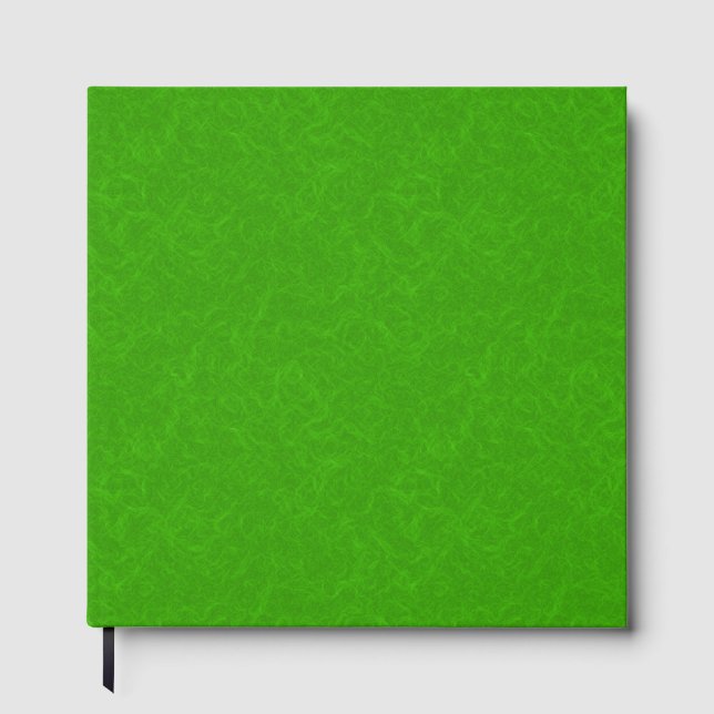Libro De Visitas Bright green textured surface  swirling pattern (Anverso)