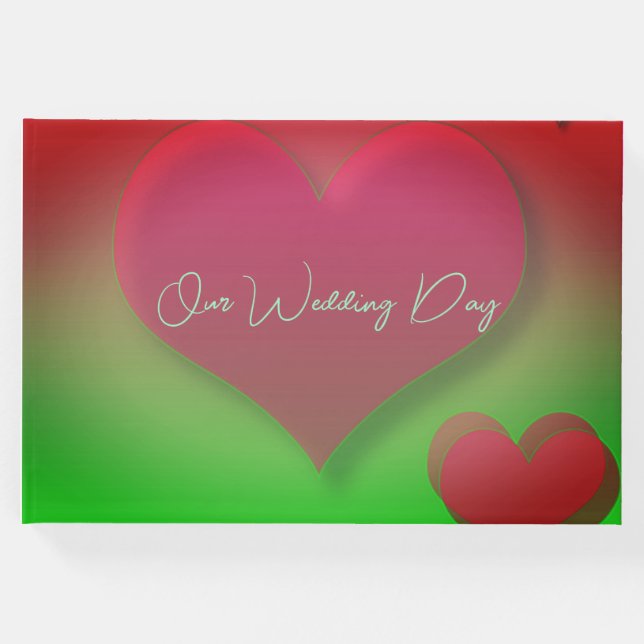 Libro De Visitas Bright Love Guestbook (Anverso)