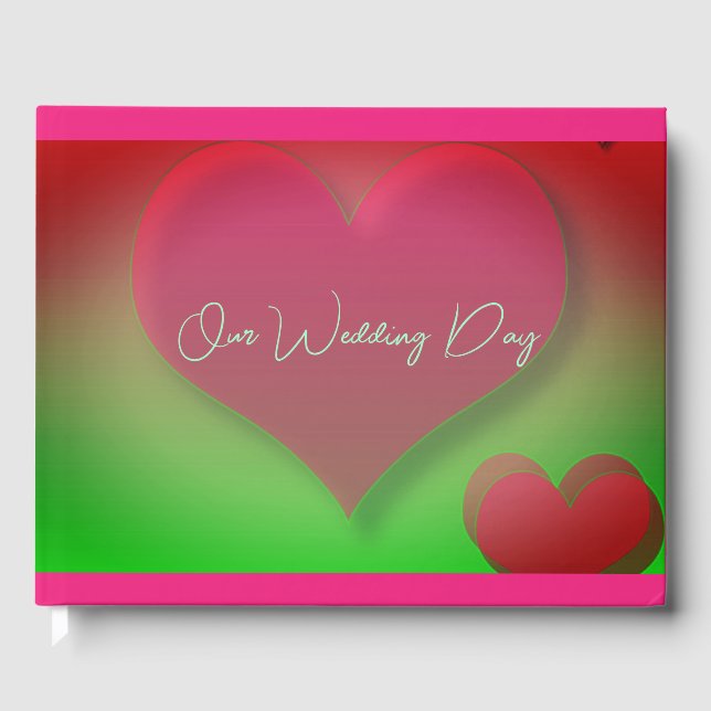 Libro De Visitas Bright Love Guestbook (Anverso)