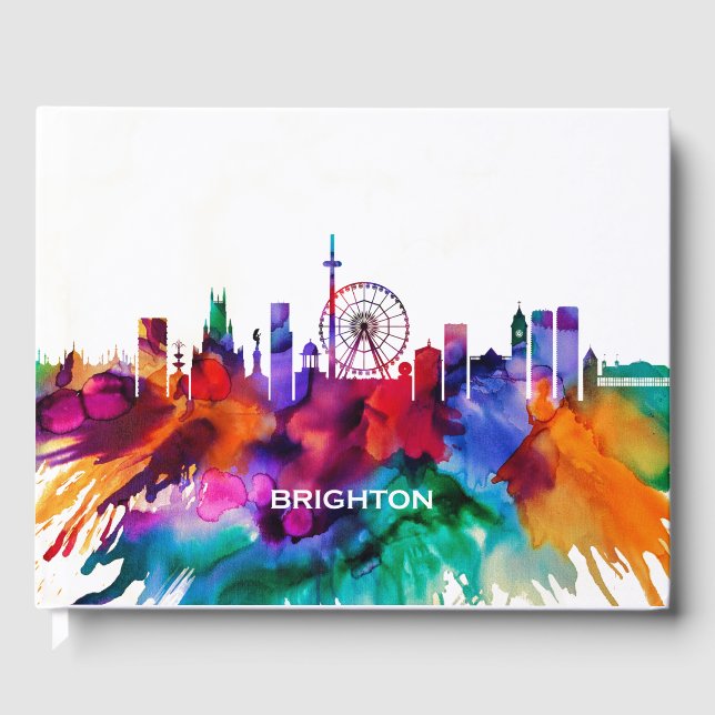 Libro De Visitas Brighton Skyline (Anverso)