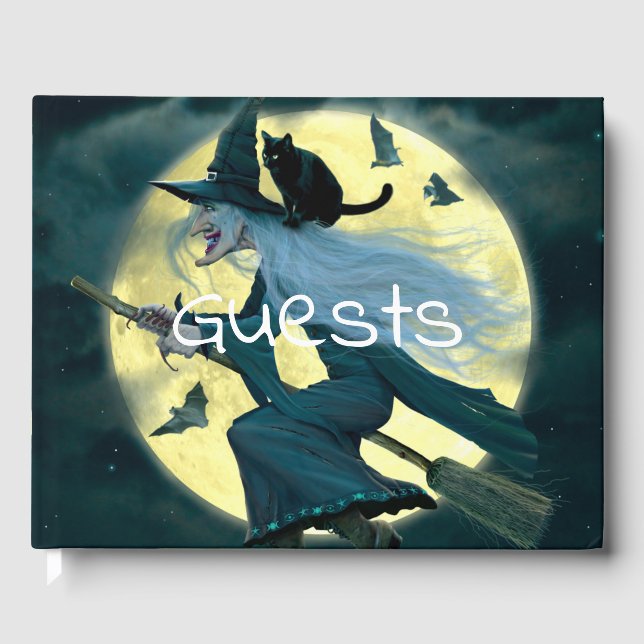 Libro De Visitas bruja de habitación (Anverso)