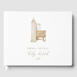 Libro De Visitas Brunch Neutral Boho Baby