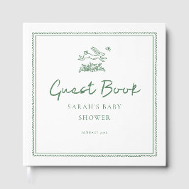 Libro De Visitas Bunny Rabbit Baby Shower Guest Book