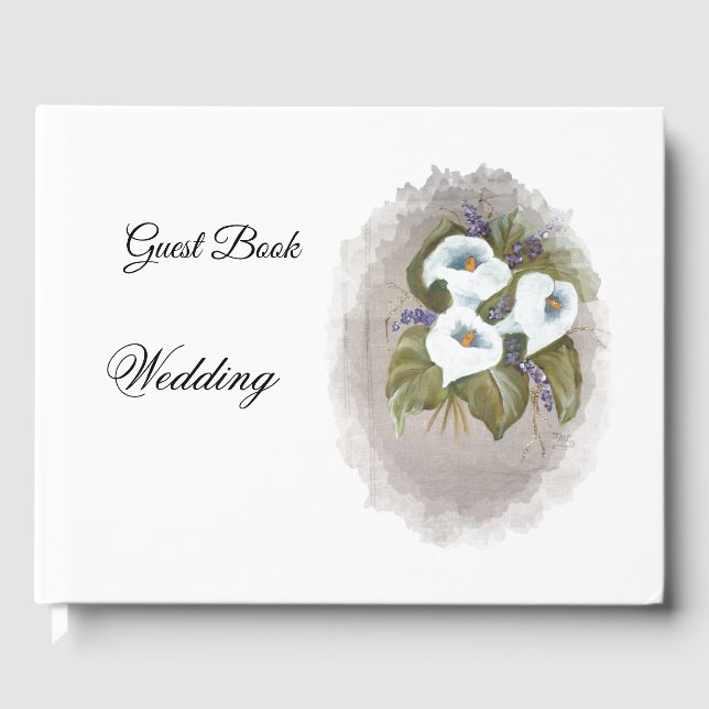 Libro De Visitas Buqué de Callas (Anverso)