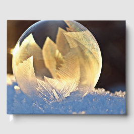 Libro De Visitas Burbuja de jabón en nieve