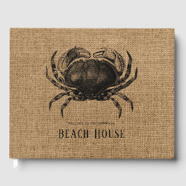 Libro De Visitas Burlap Crab Beach House