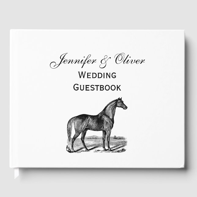 Libro De Visitas Caballo Antiguo de Pie (Anverso)