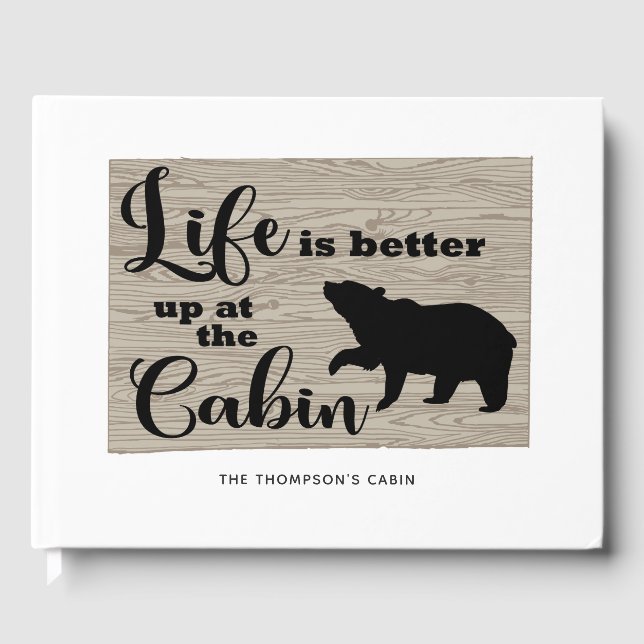 Libro De Visitas Cabina Rustica (Anverso)