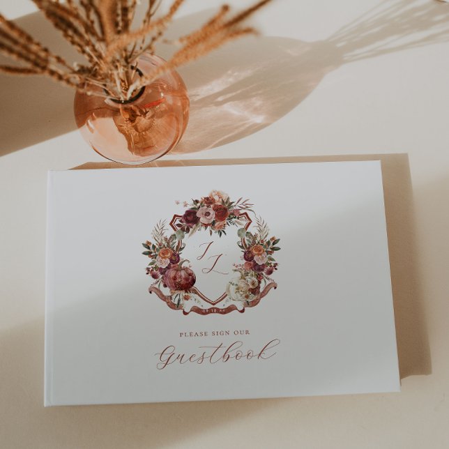 Libro De Visitas Caer Enamorada | Escudo Boda de los autumores (Subido por el creador)