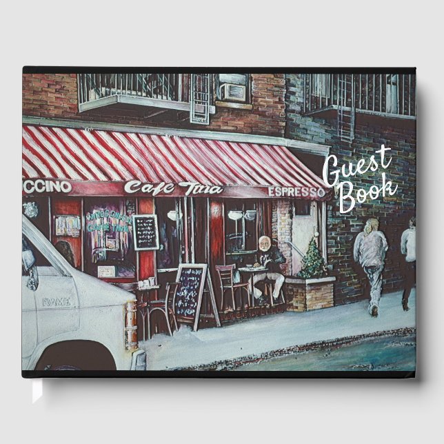 Libro De Visitas Cafe Tina's Twilight (Anverso)