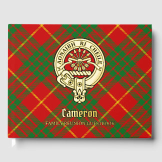 Libro De Visitas Cameron Family Reunion Guest Book