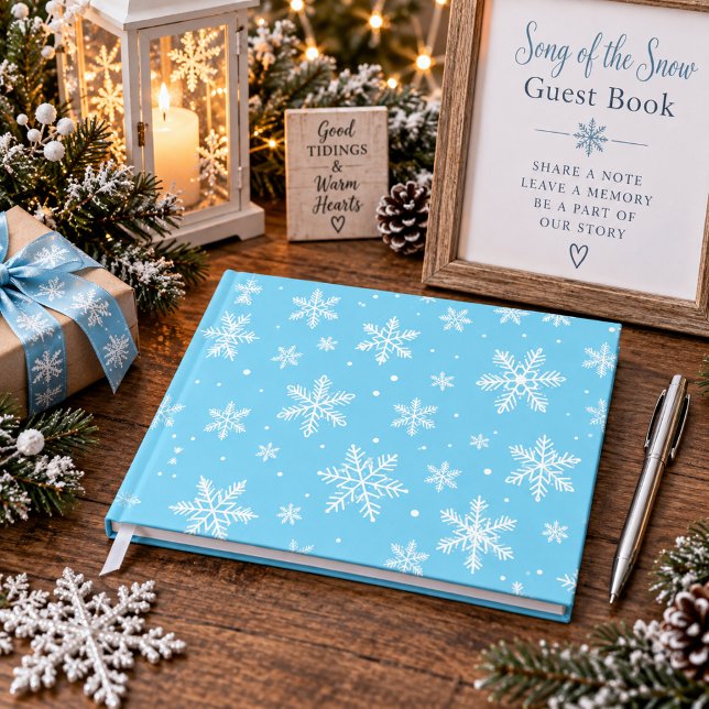 Libro De Visitas Canción de la Nieve (Holiday Season)