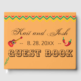 Libro De Visitas Cancun Mexican Fiesta Boda Guest Book