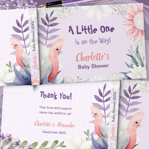 Libro De Visitas Caprichoso Lavanda para un Bebé Shower
