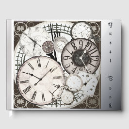 Libro De Visitas Caras de Reloj