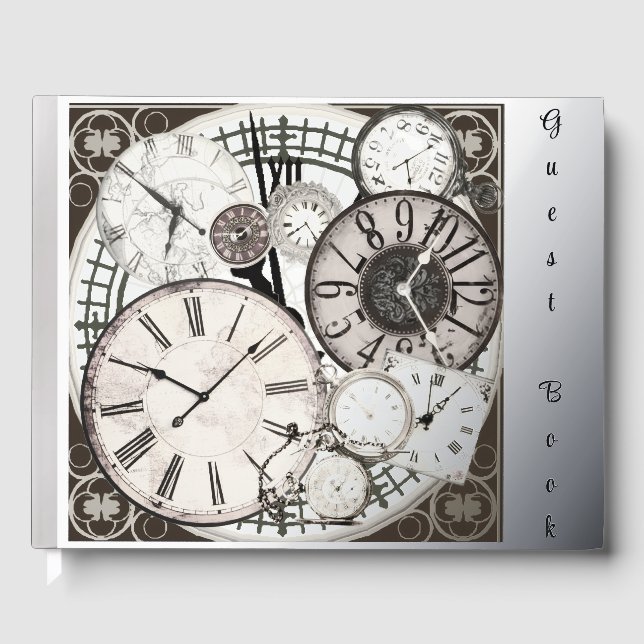 Libro De Visitas Caras de Reloj (Anverso)