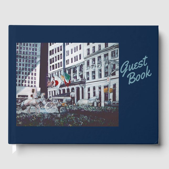 Libro De Visitas Cargado con imágenes personales (Anverso)