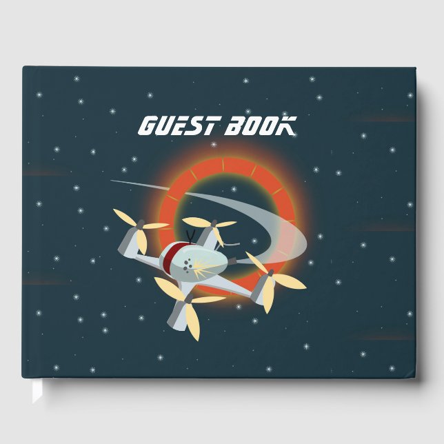 Libro De Visitas Carreras de drones (Anverso)