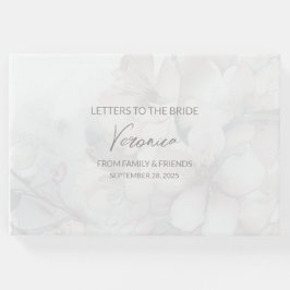 Libro De Visitas Cartas a la libreta de invitados de Bride Keepsake