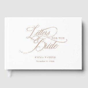 Libro De Visitas Cartas a la Novia, Modernas, Elegantes, Invitado B