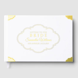 Libro De Visitas Cartas a la Novia Rococó Victoriana