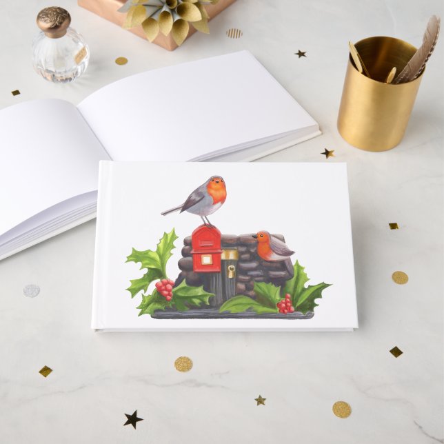 Libro De Visitas Cartas de Robin (Anverso Abierto)