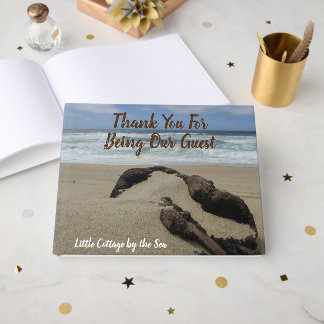 Libro De Visitas Casa de Playa Bienvenido Driftwood Arena Costero I