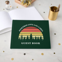 Casa del lago Sunset Log Cabin personalizada