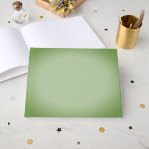 Libro De Visitas Celadón Verde Jade Sólido