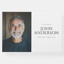 Libro De Visitas Celebración moderna del funeral conmemorativo de l