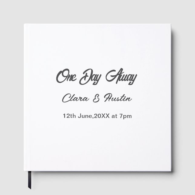 Libro De Visitas Cena de ensayo Un día antes de la noche (Anverso)