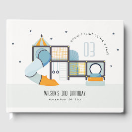 Libro De Visitas Centro de juego suave en la jungla interior Gimnas