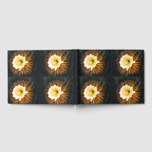 Libro De Visitas Cereus Nocturno Florido Arte Gótico Antiguo