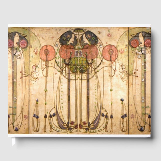 Libro De Visitas Charles Rennie Mackintosh The Wassail (Anverso)